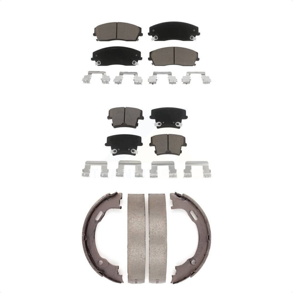 Transit Auto - KCN-100034 - Front and Rear Disc Brake Pad Kits