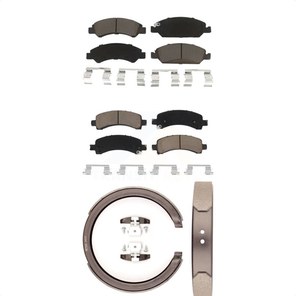 Transit Auto - KCN-100216 - Front and Rear Disc Brake Pad Kits