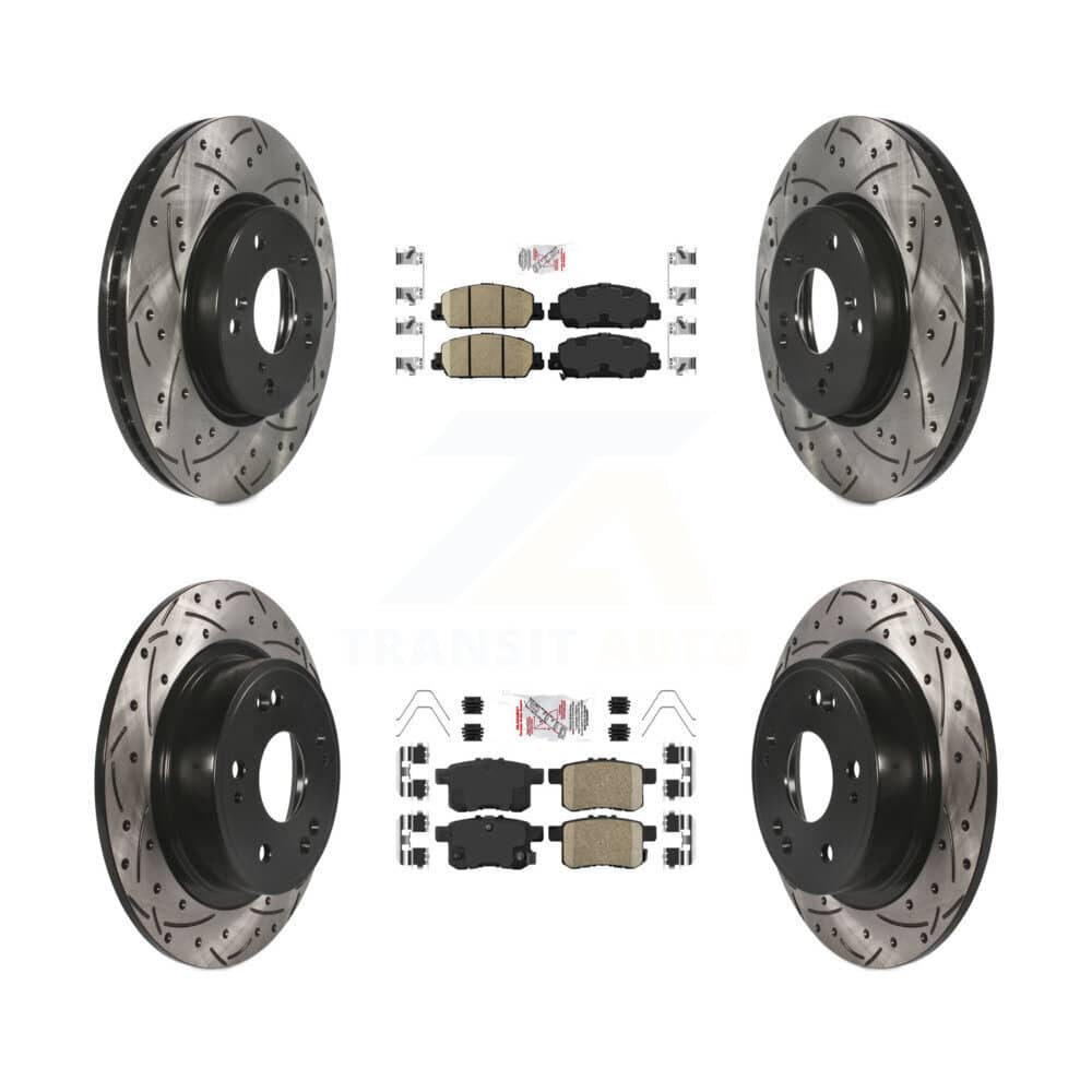 Transit Auto - KDA-100576 - Front and Rear Disc Brake Kits
