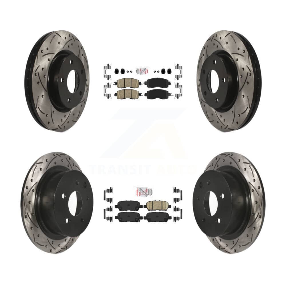 Transit Auto - KDA-100593 - Front and Rear Disc Brake Kits