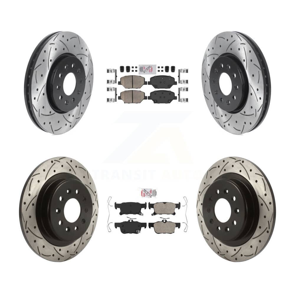 Transit Auto - KDA-100698 - Front and Rear Disc Brake Kits