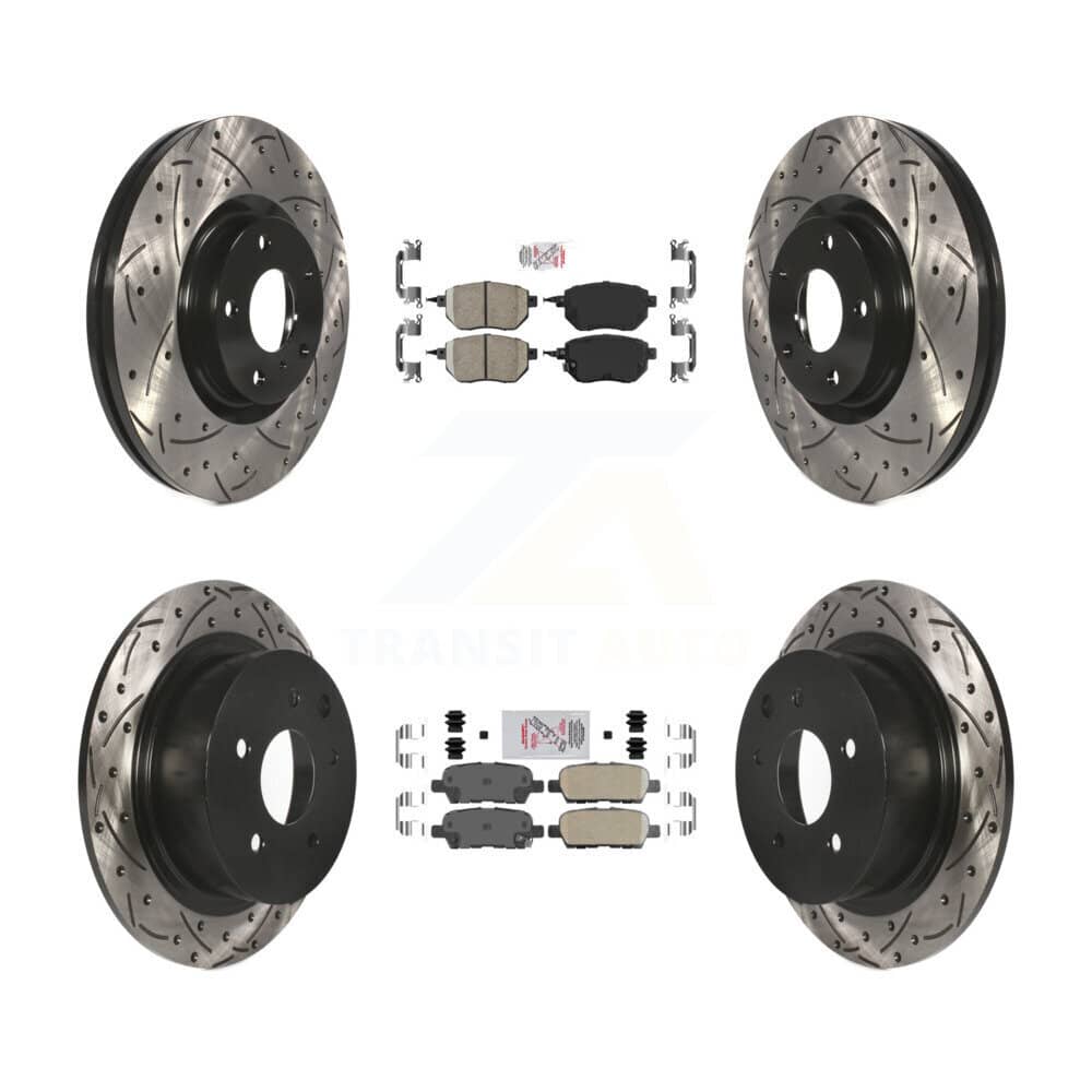 Transit Auto - KDA-100747 - Front and Rear Disc Brake Kits
