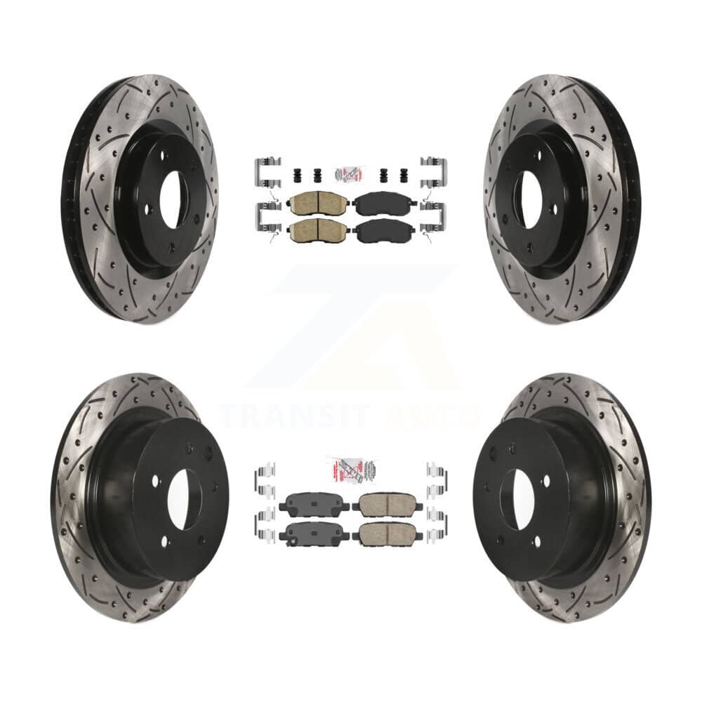 Transit Auto - KDA-100930 - Front and Rear Disc Brake Kits