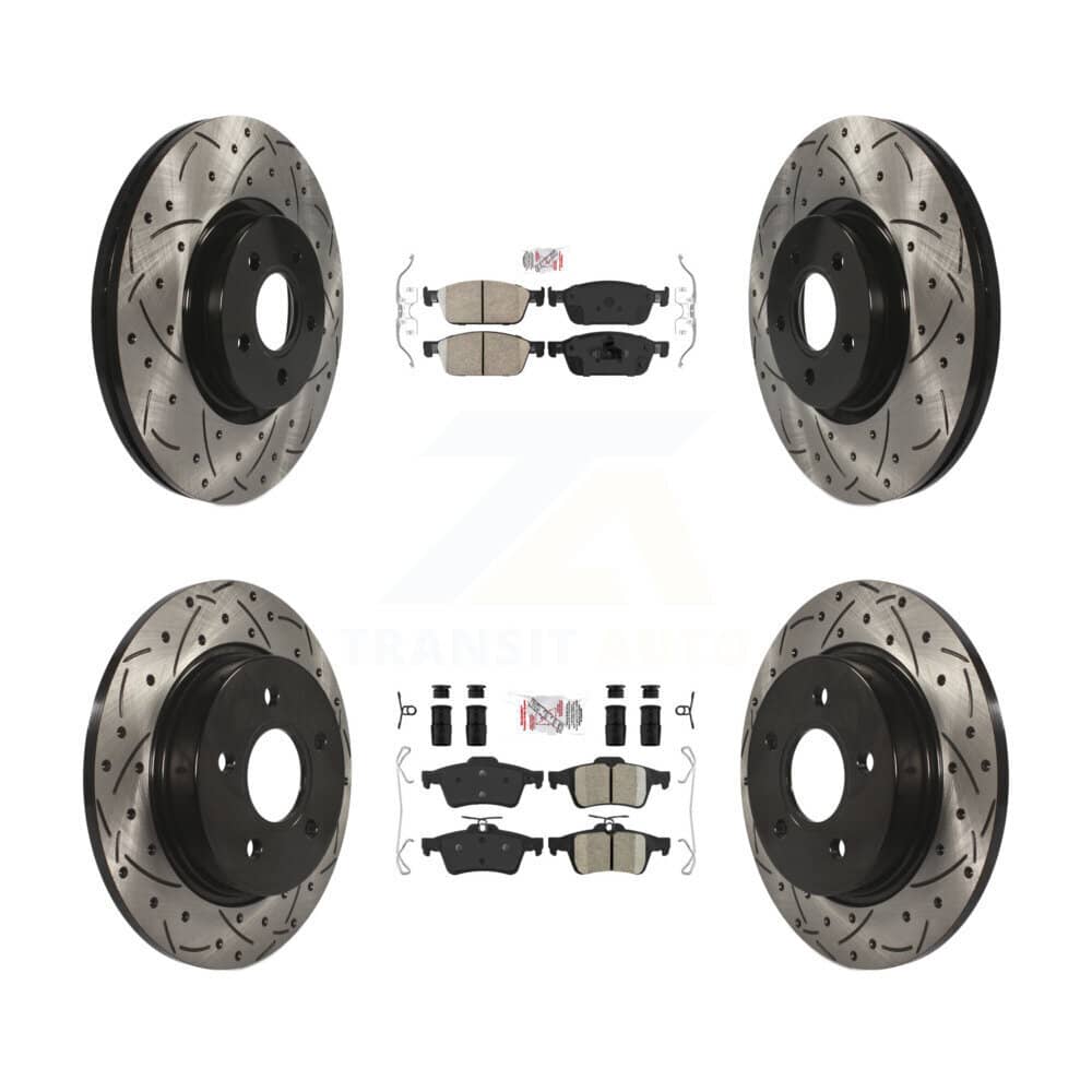 Transit Auto - KDA-100962 - Front and Rear Disc Brake Kits
