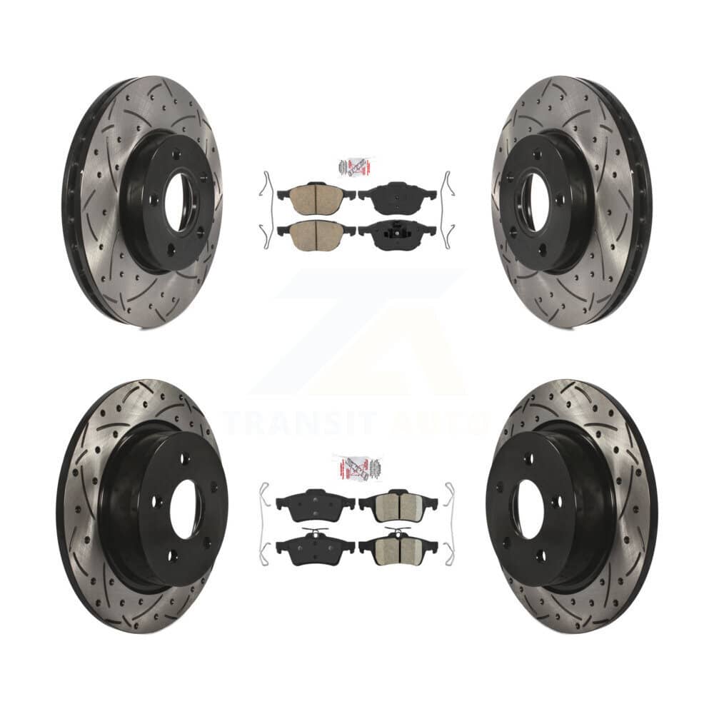 Transit Auto - KDA-100966 - Front and Rear Disc Brake Kits