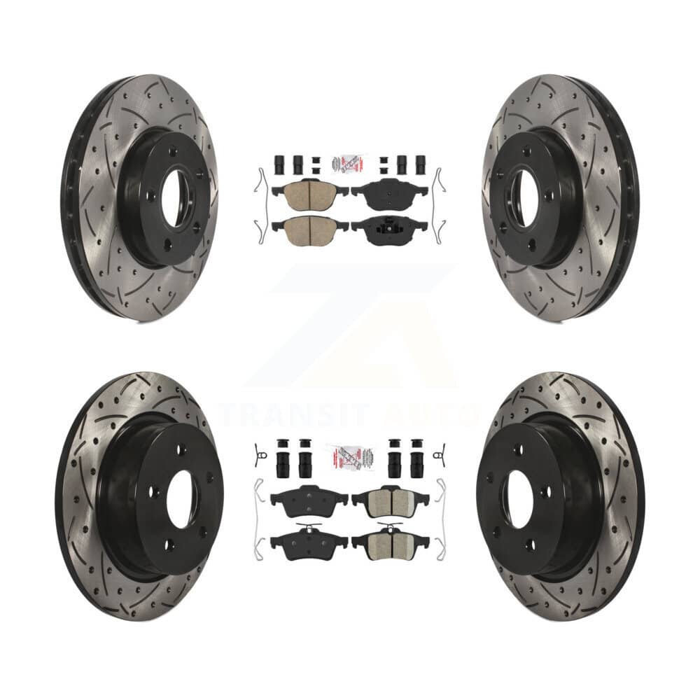 Transit Auto - KDA-100969 - Front and Rear Disc Brake Kits