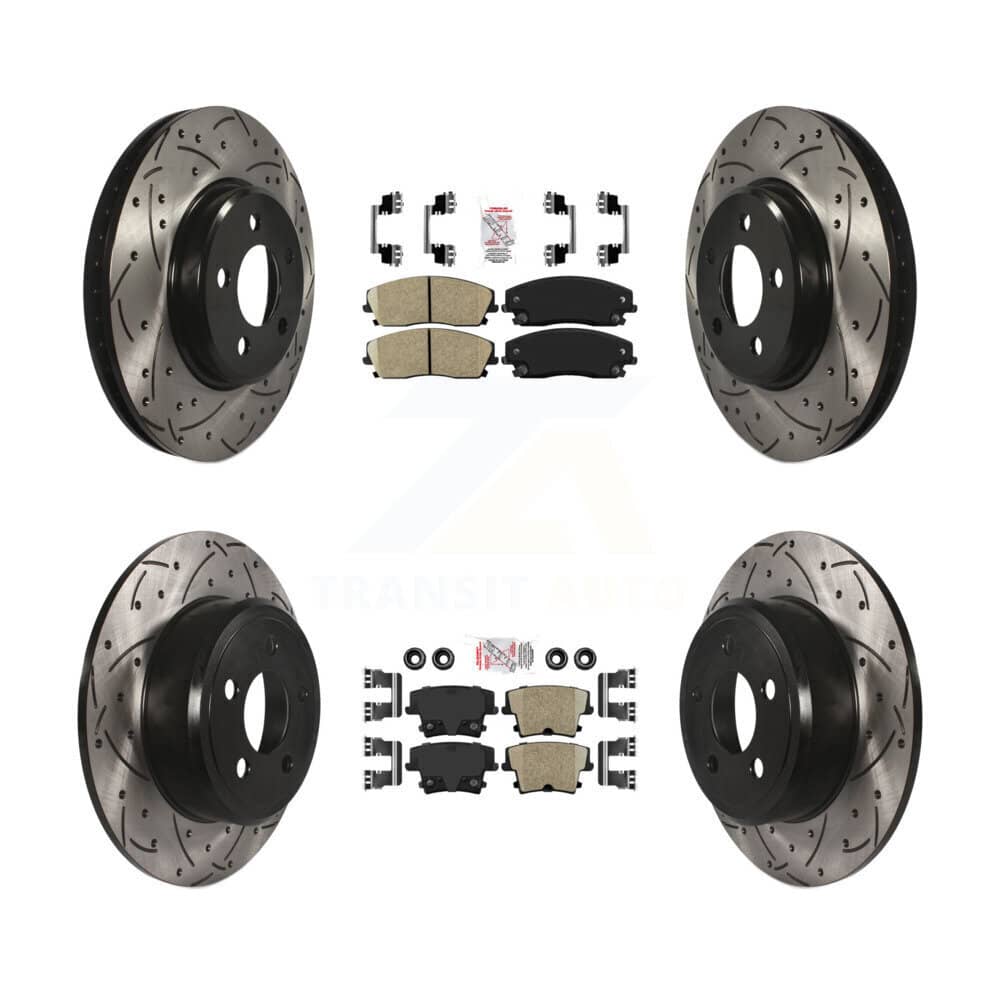 Transit Auto - KDA-101063 - Front and Rear Disc Brake Kits