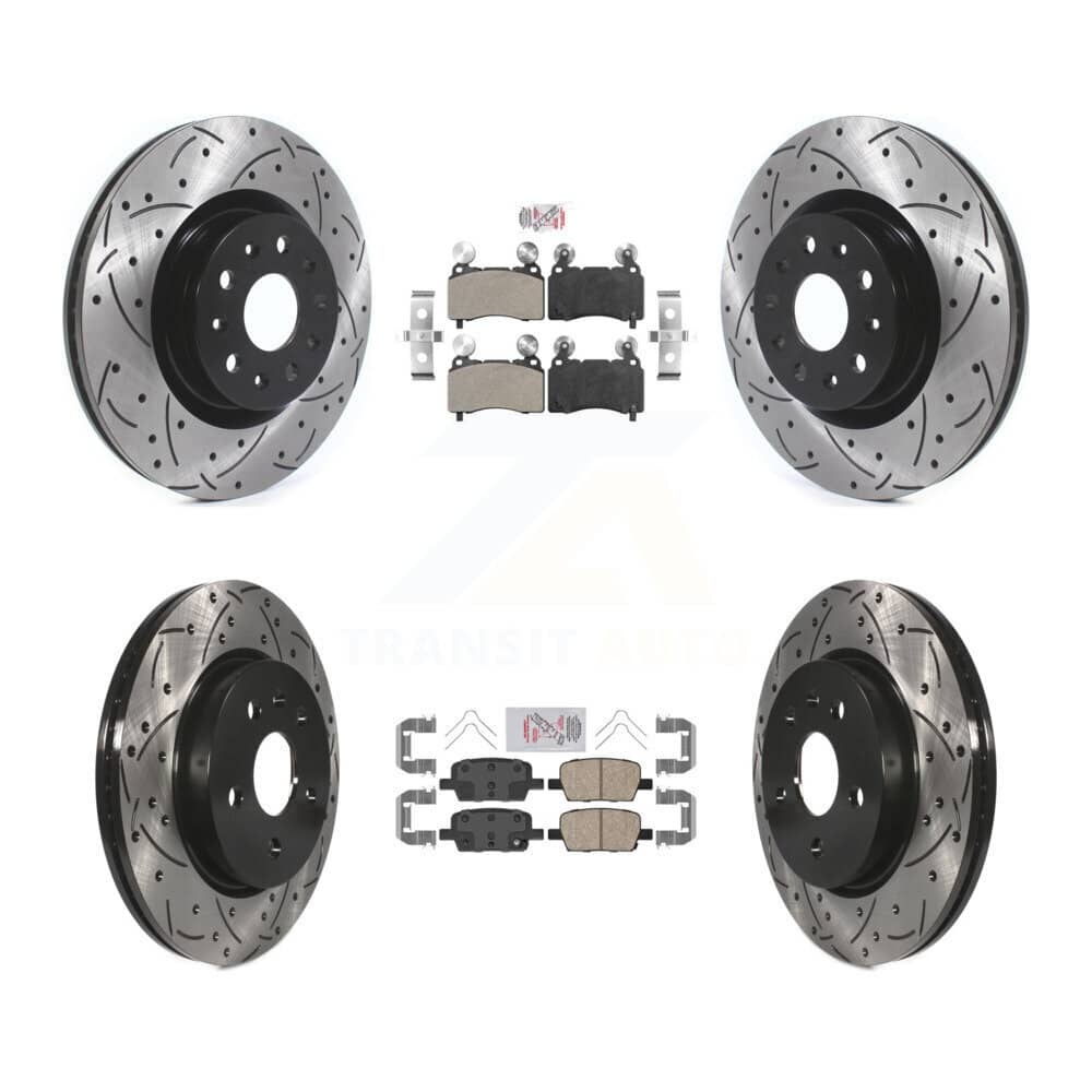 Transit Auto - KDA-101204 - Front and Rear Disc Brake Kits