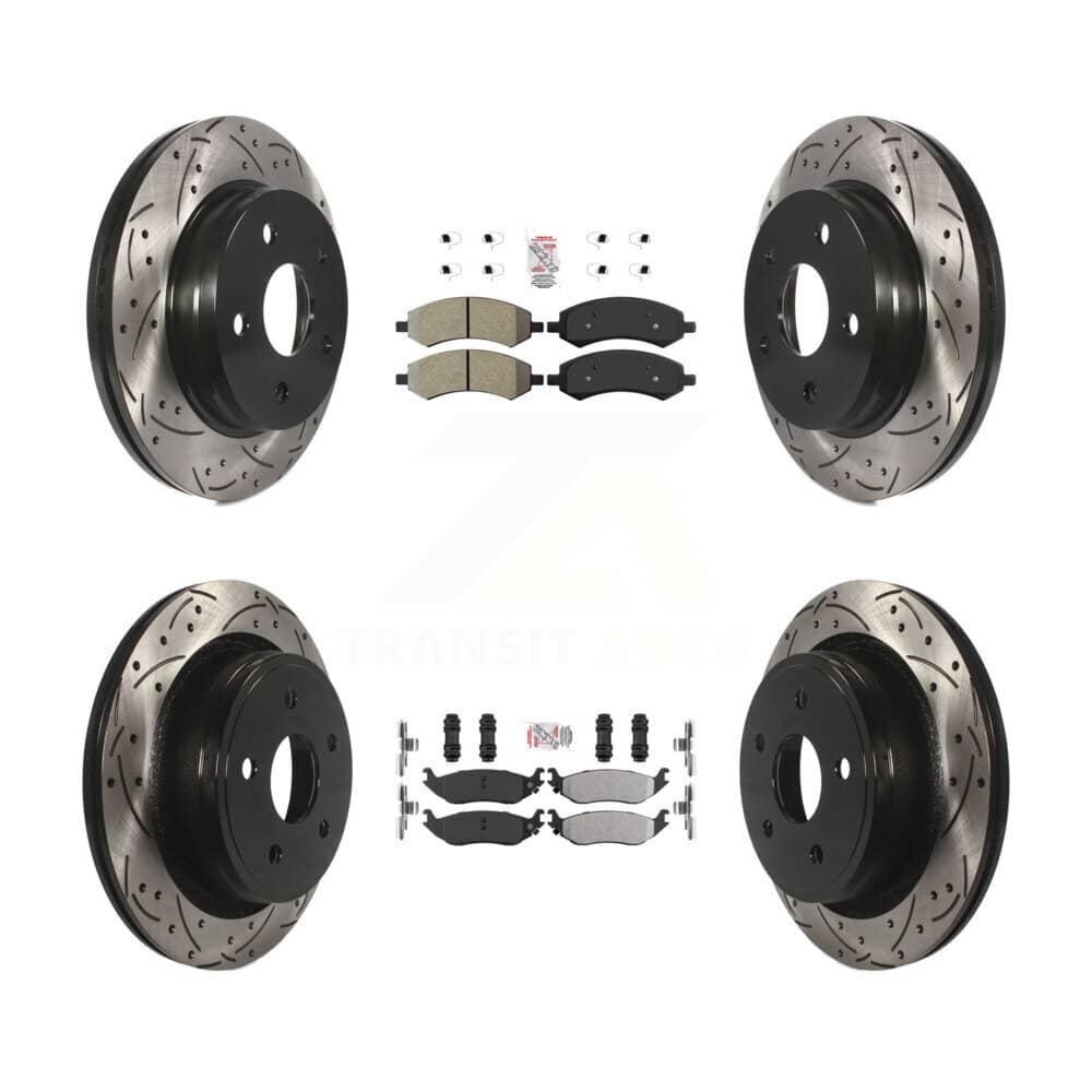 Transit Auto - KDA-101232 - Front and Rear Disc Brake Kits