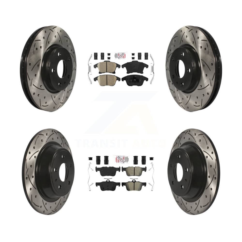 Transit Auto - KDA-101437 - Front and Rear Disc Brake Kits