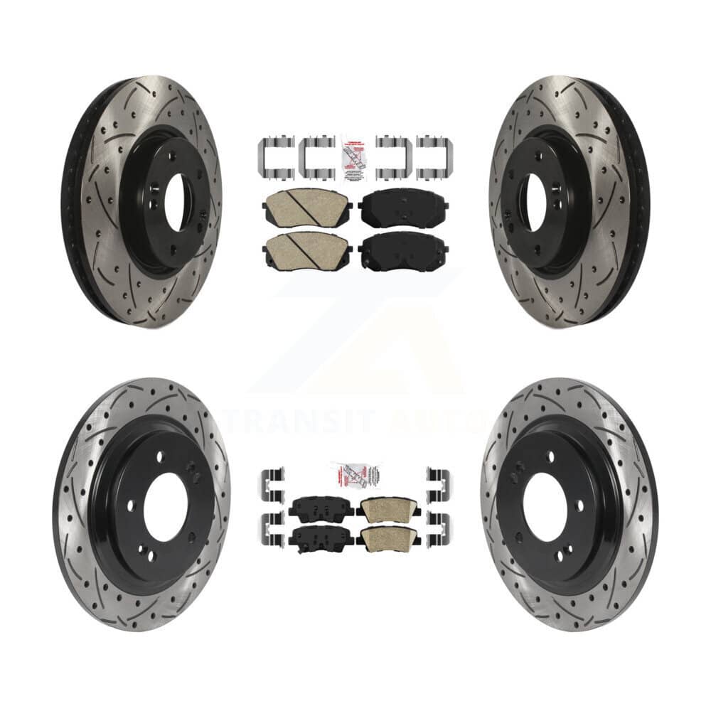 Transit Auto - KDA-101485 - Front and Rear Disc Brake Kits