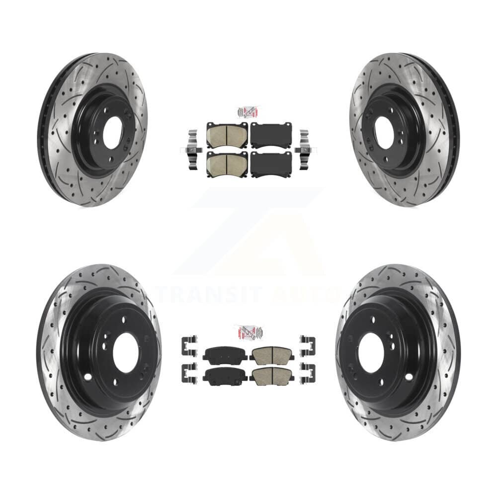 Transit Auto - KDA-101495 - Front and Rear Disc Brake Kits