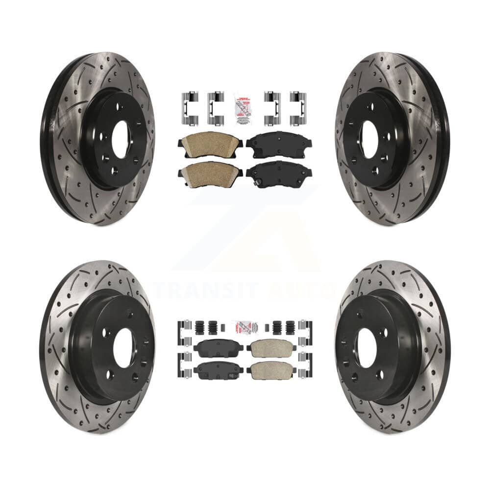 Transit Auto - KDA-101548 - Front and Rear Disc Brake Kits