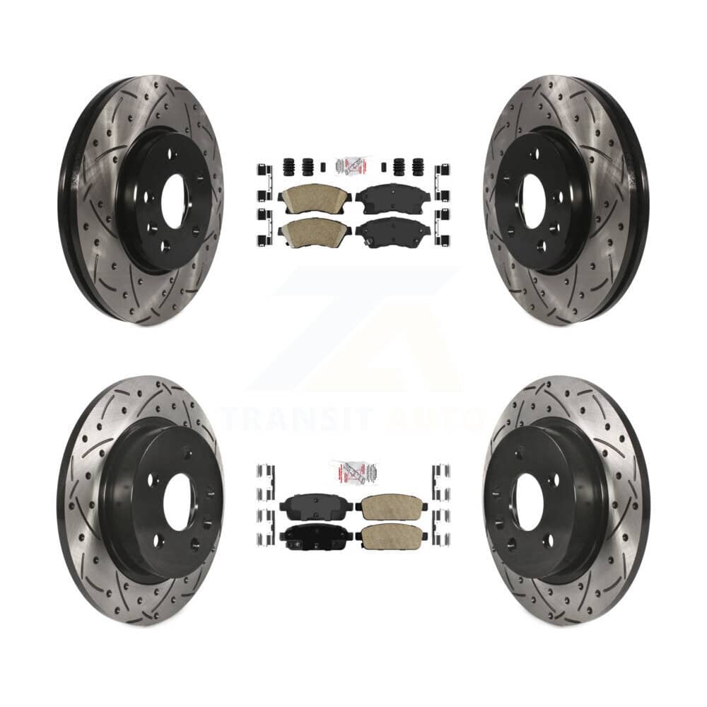 Transit Auto - KDA-101551 - Front and Rear Disc Brake Kits