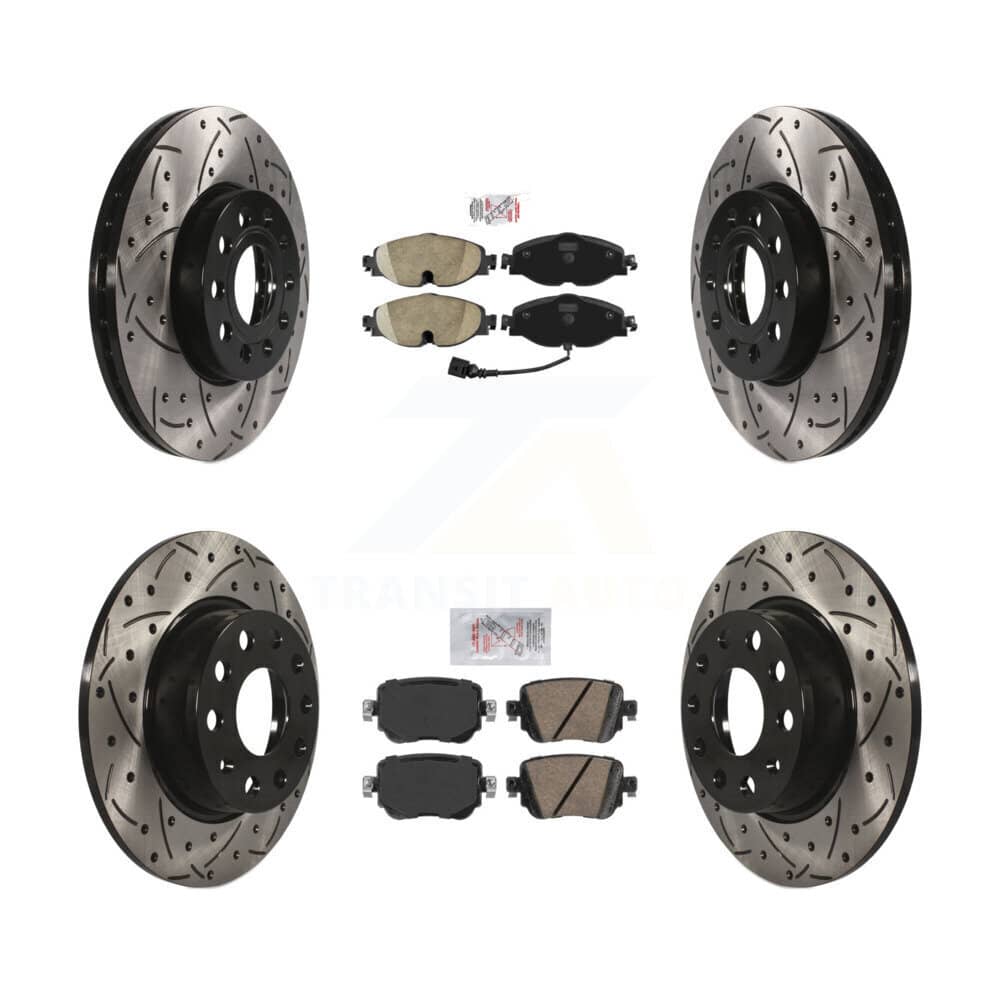 Transit Auto - KDA-101601 - Front and Rear Disc Brake Kits