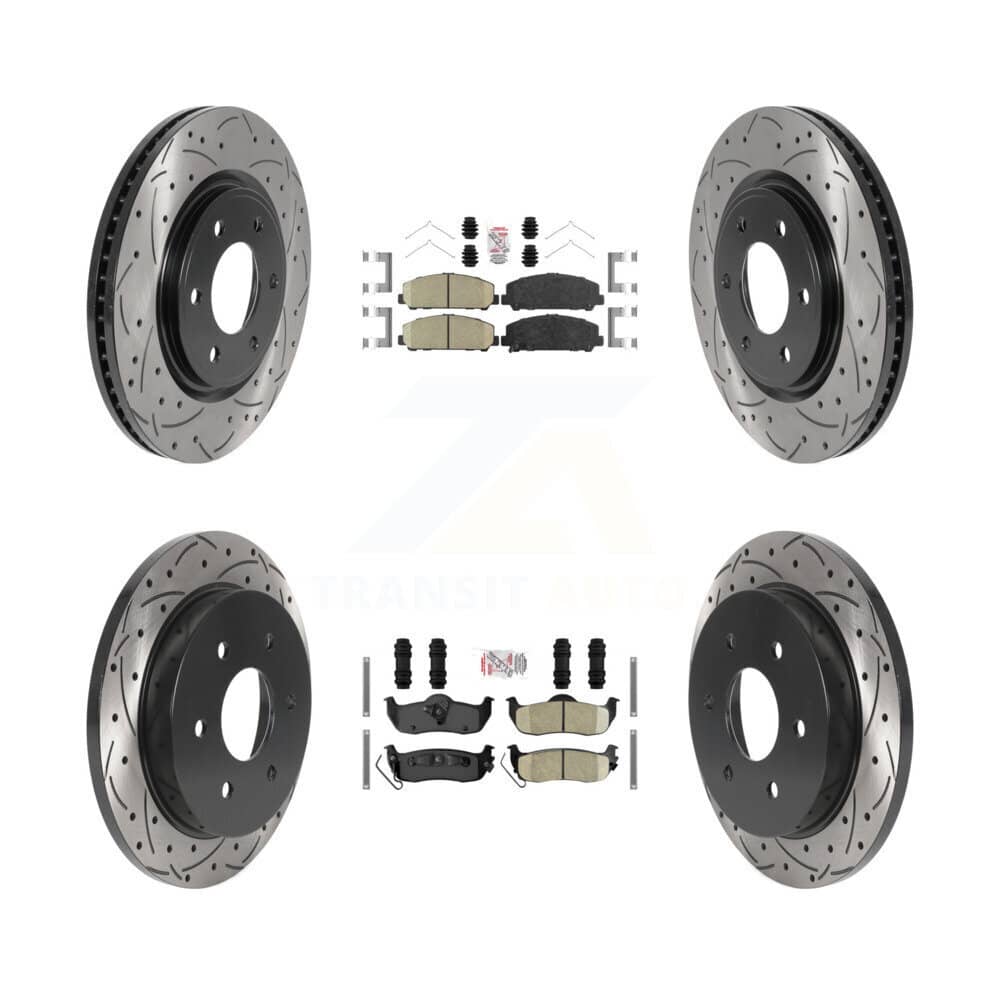 Transit Auto - KDA-101624 - Front and Rear Disc Brake Kits