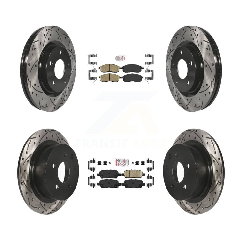 Transit Auto - KDA-101726 - Front and Rear Disc Brake Kits