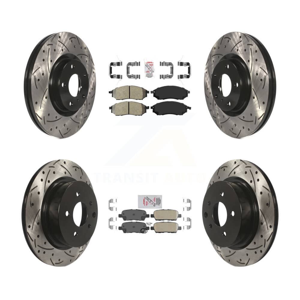 Transit Auto - KDA-101727 - Front and Rear Disc Brake Kits