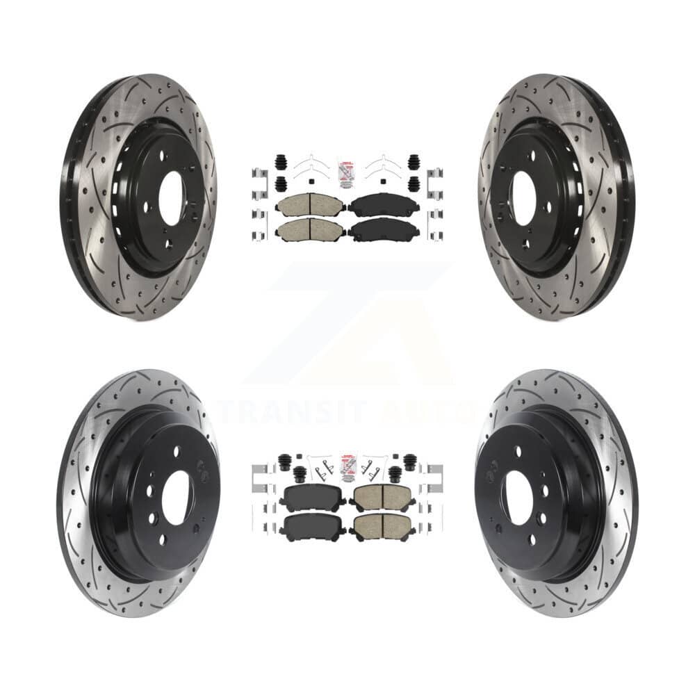 Transit Auto - KDA-101755 - Front and Rear Disc Brake Kits