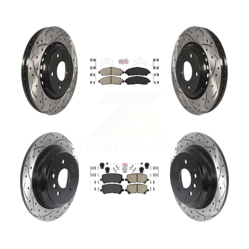 Transit Auto - KDA-101757 - Front and Rear Disc Brake Kits