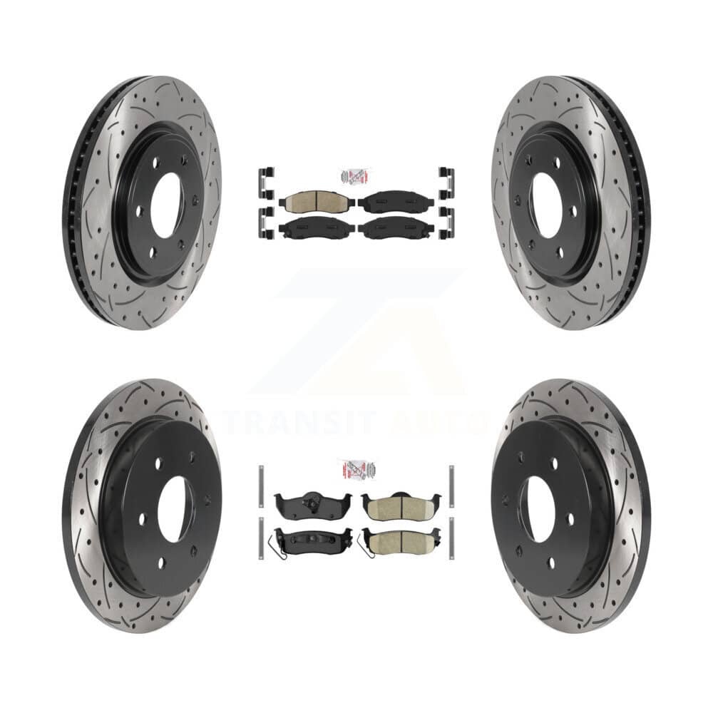Transit Auto - KDA-101859 - Front and Rear Disc Brake Kits