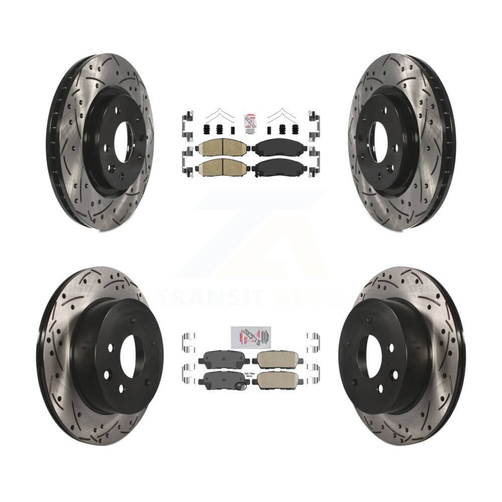 Transit Auto - KDA-102435 - Front and Rear Disc Brake Kits