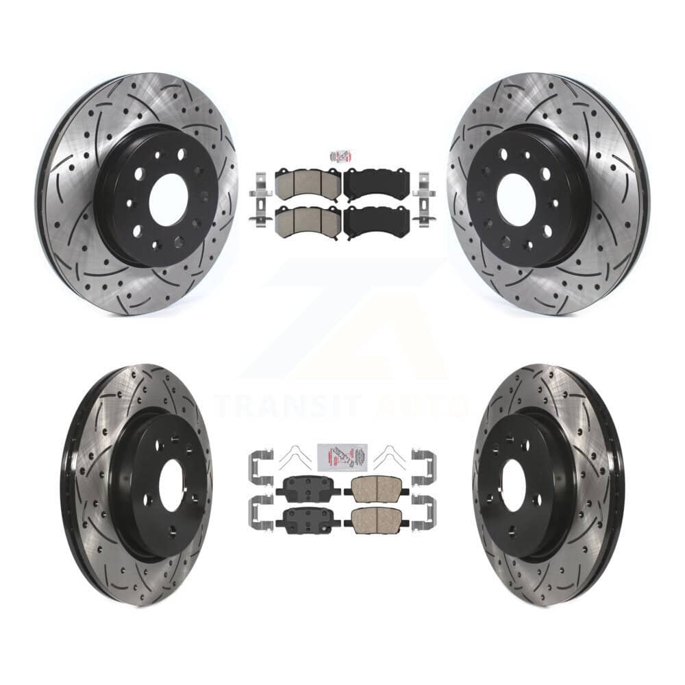 Transit Auto - KDA-102440 - Front and Rear Disc Brake Kits