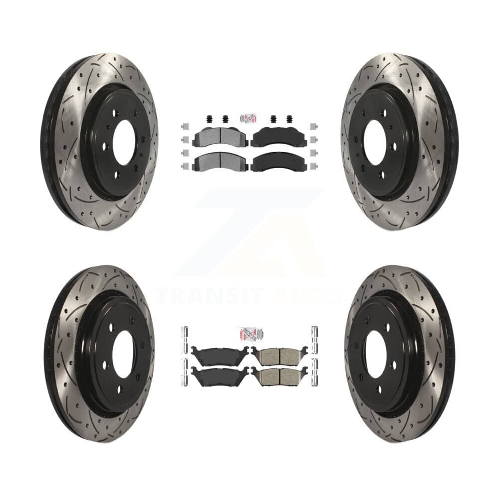 Transit Auto - KDA-102481 - Front and Rear Disc Brake Kits