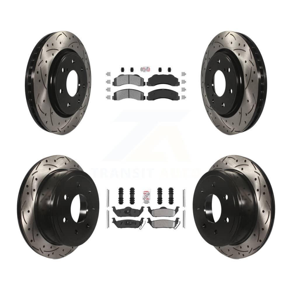 Transit Auto - KDA-102487 - Front and Rear Disc Brake Kits