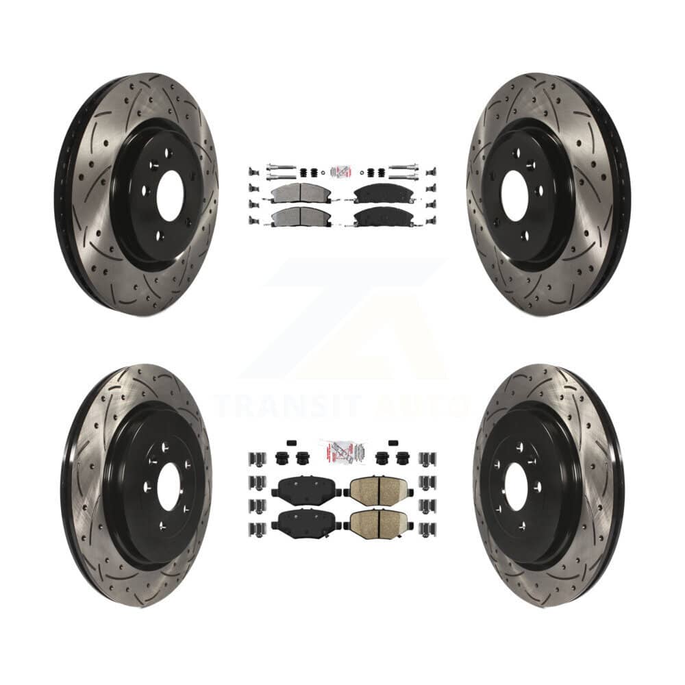 Transit Auto - KDA-102501 - Front and Rear Disc Brake Kits