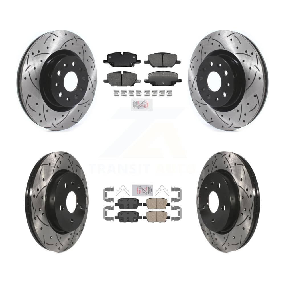 Transit Auto - KDA-102520 - Front and Rear Disc Brake Kits