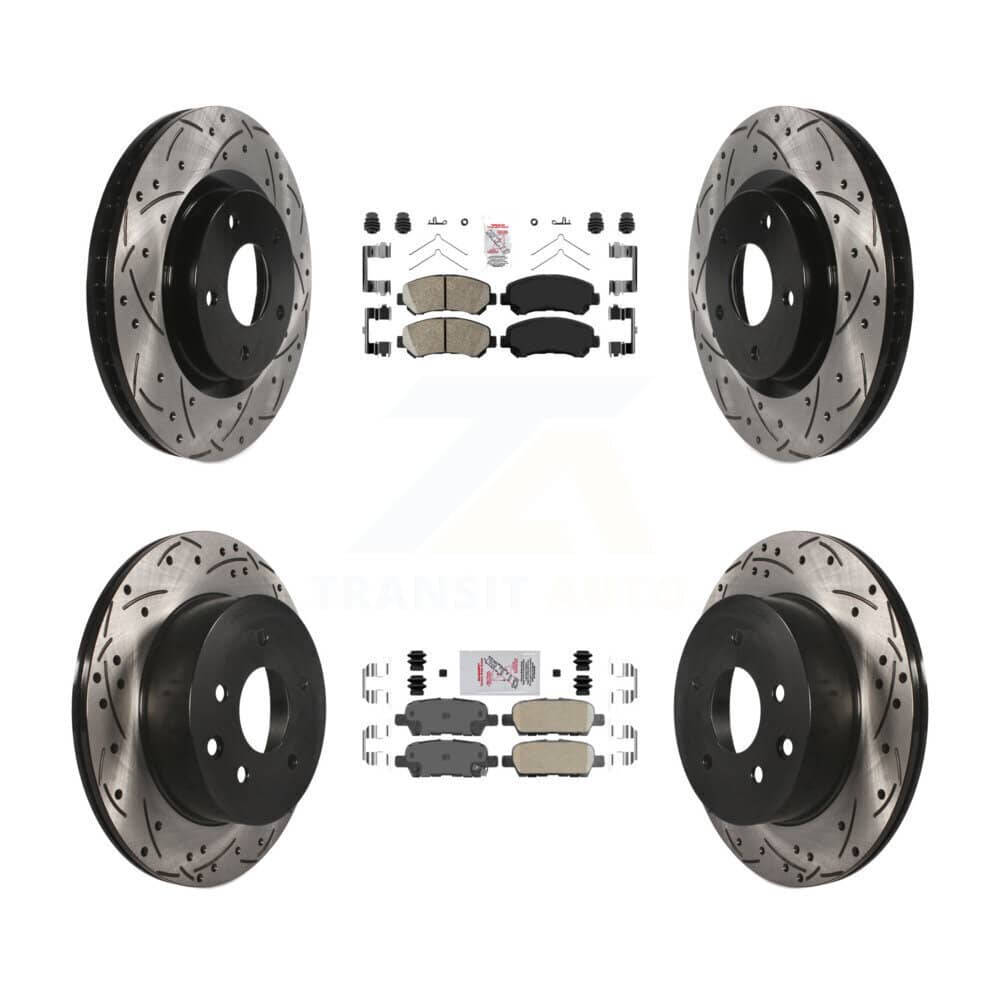 Transit Auto - KDA-102522 - Front and Rear Disc Brake Kits