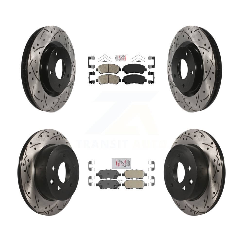 Transit Auto - KDA-102523 - Front and Rear Disc Brake Kits