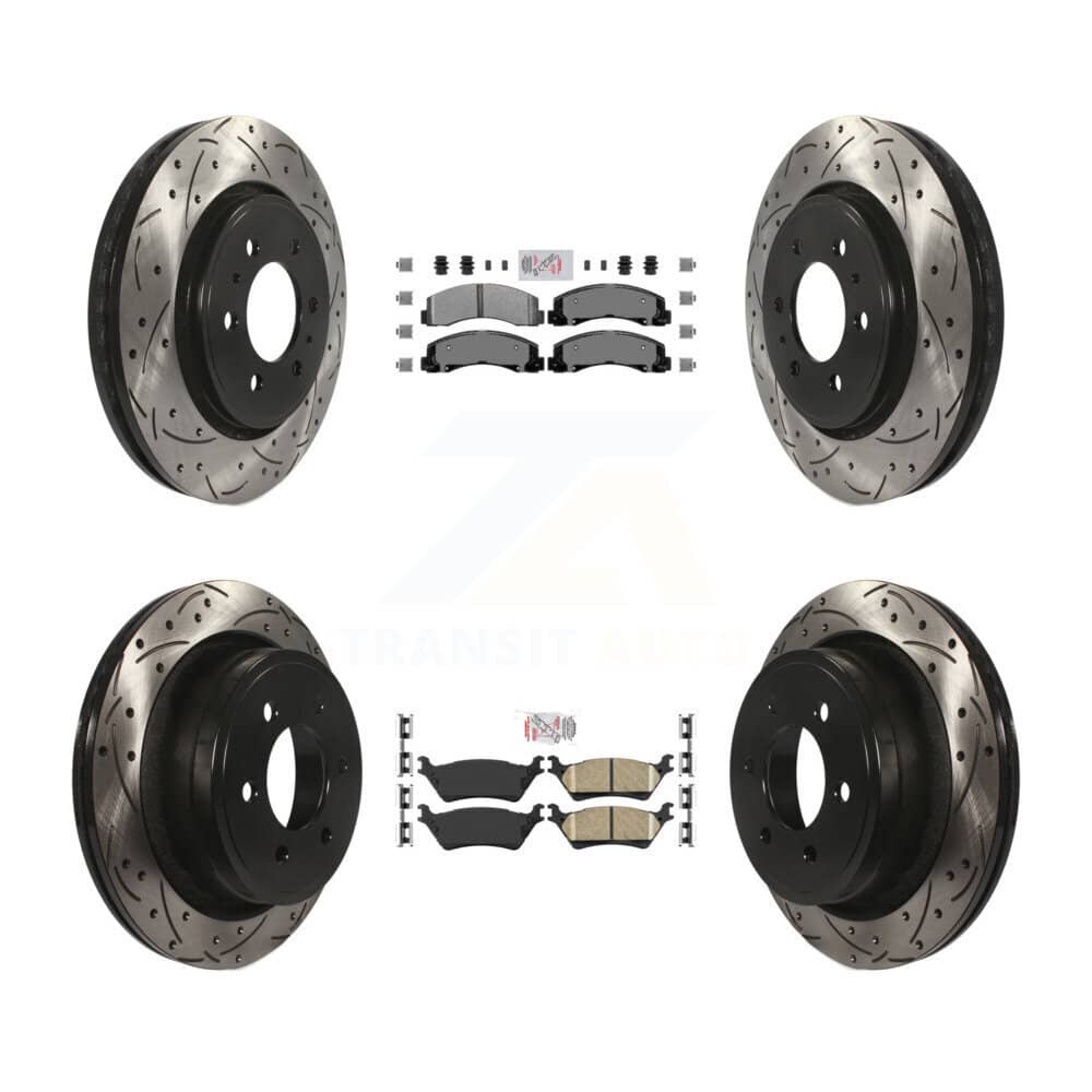 Transit Auto - KDA-102553 - Front and Rear Disc Brake Kits