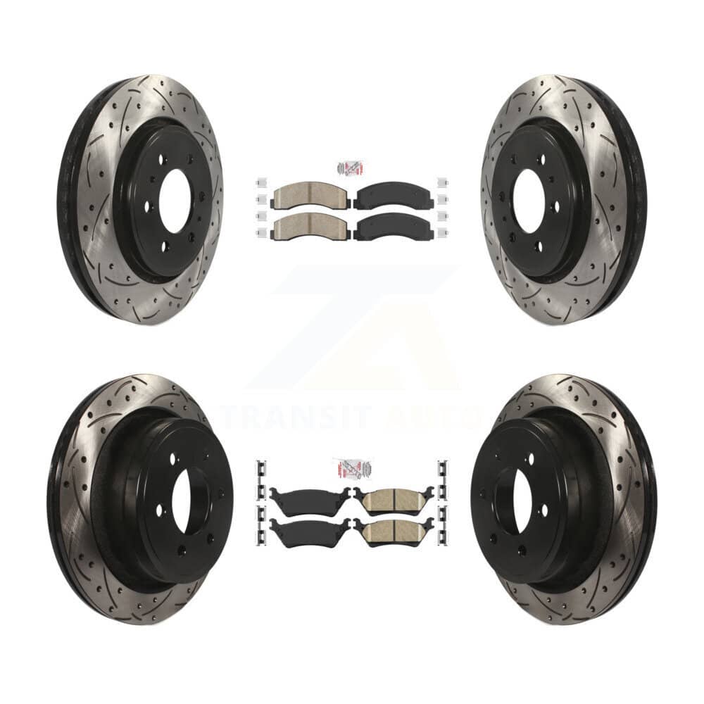 Transit Auto - KDA-102556 - Front and Rear Disc Brake Kits