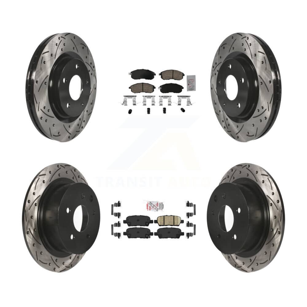 Transit Auto - KDA-102645 - Front and Rear Disc Brake Kits