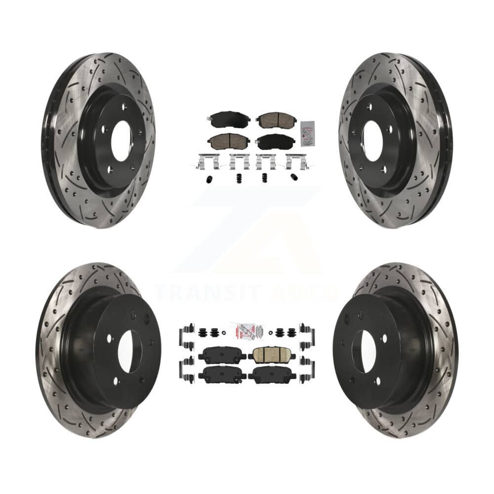 Transit Auto - KDA-102646 - Front and Rear Disc Brake Kits
