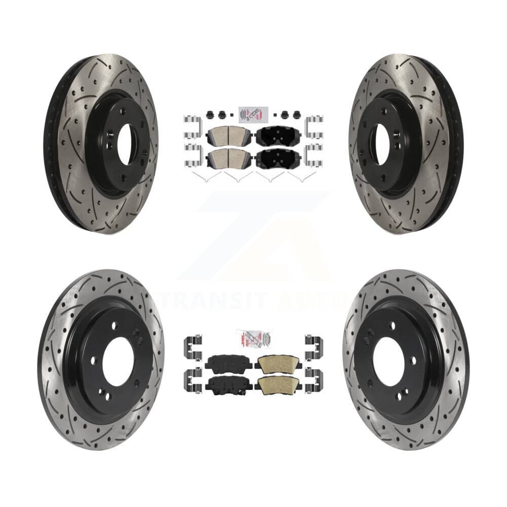 Transit Auto - KDA-102656 - Front and Rear Disc Brake Kits