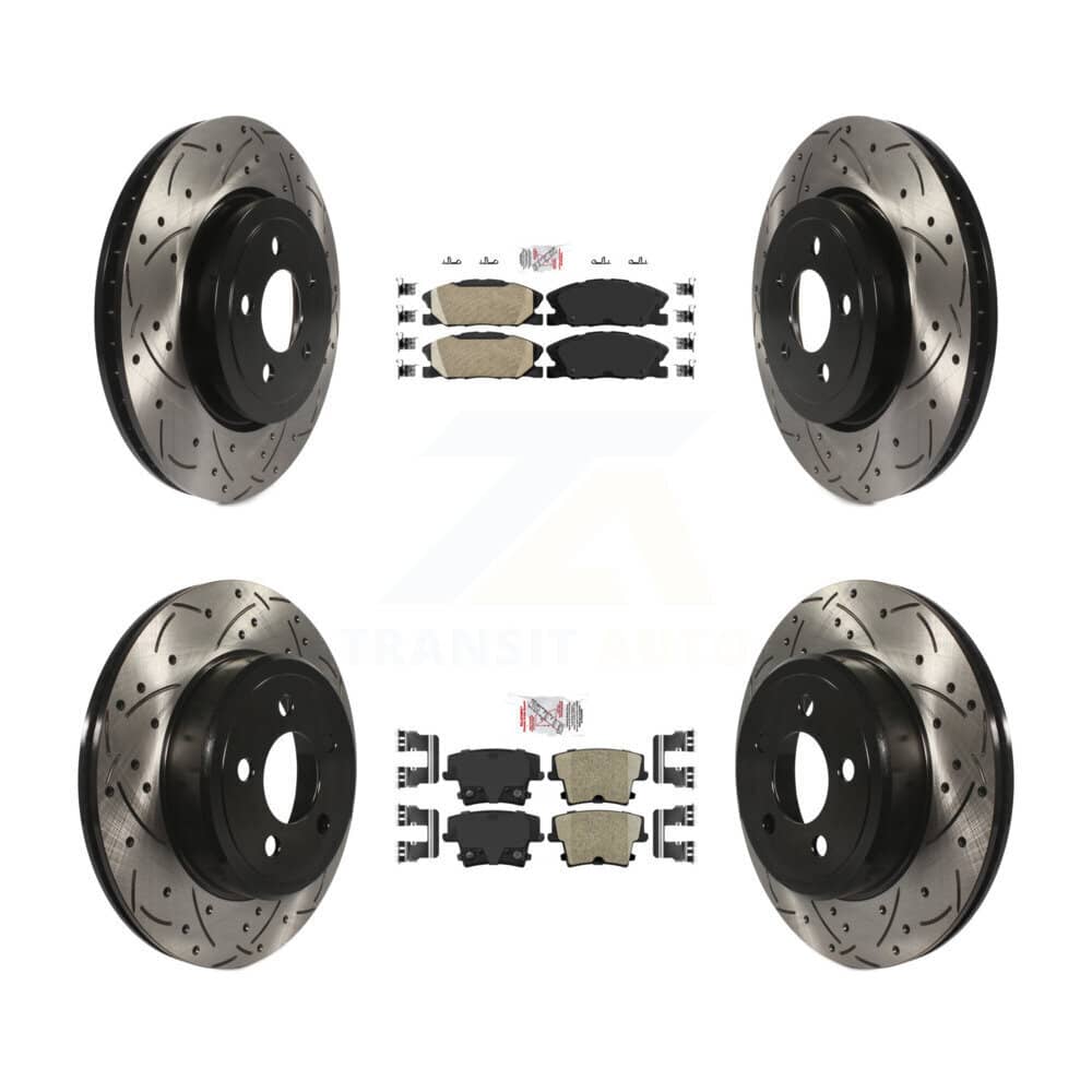 Transit Auto - KDA-102951 - Front and Rear Disc Brake Kits