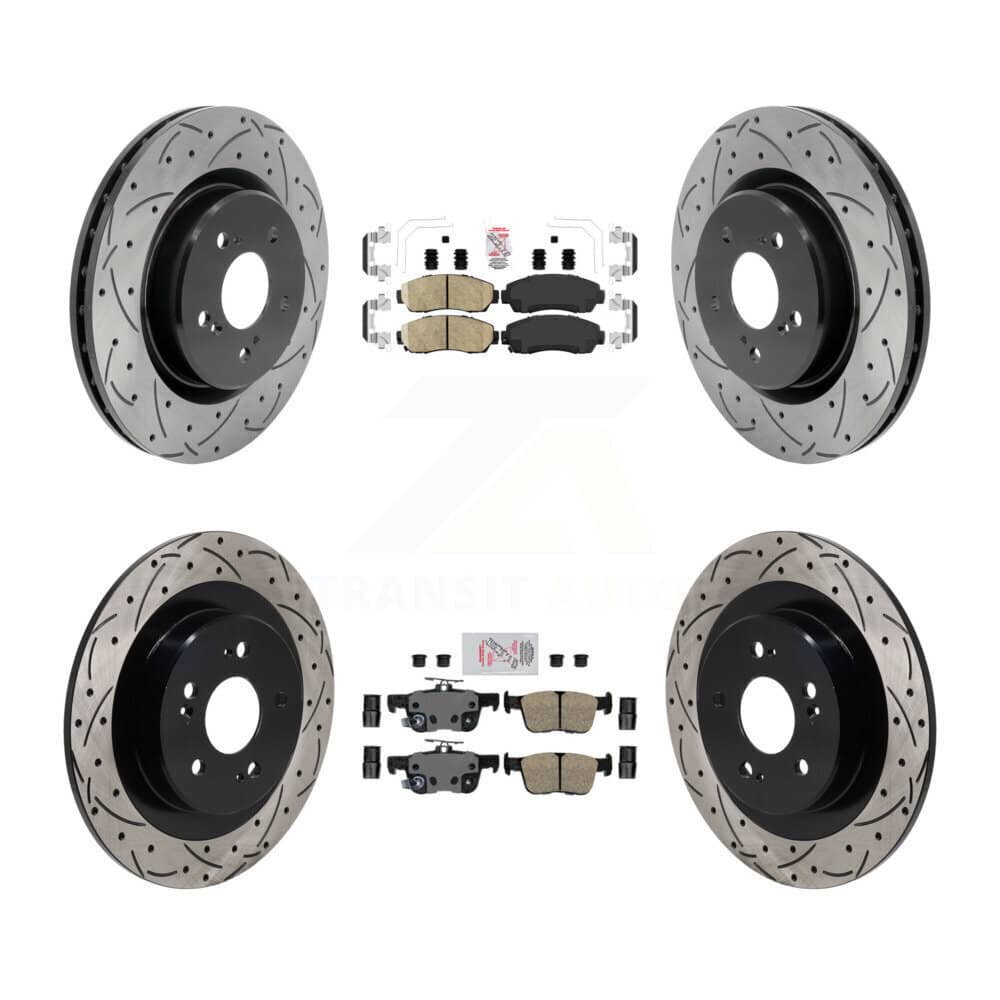 Transit Auto - KDA-103053 - Front and Rear Disc Brake Kits