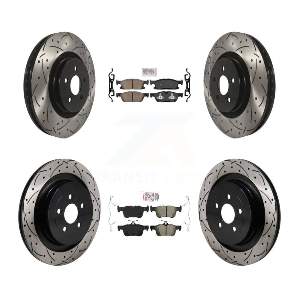 Transit Auto - KDA-103089 - Front and Rear Disc Brake Kits