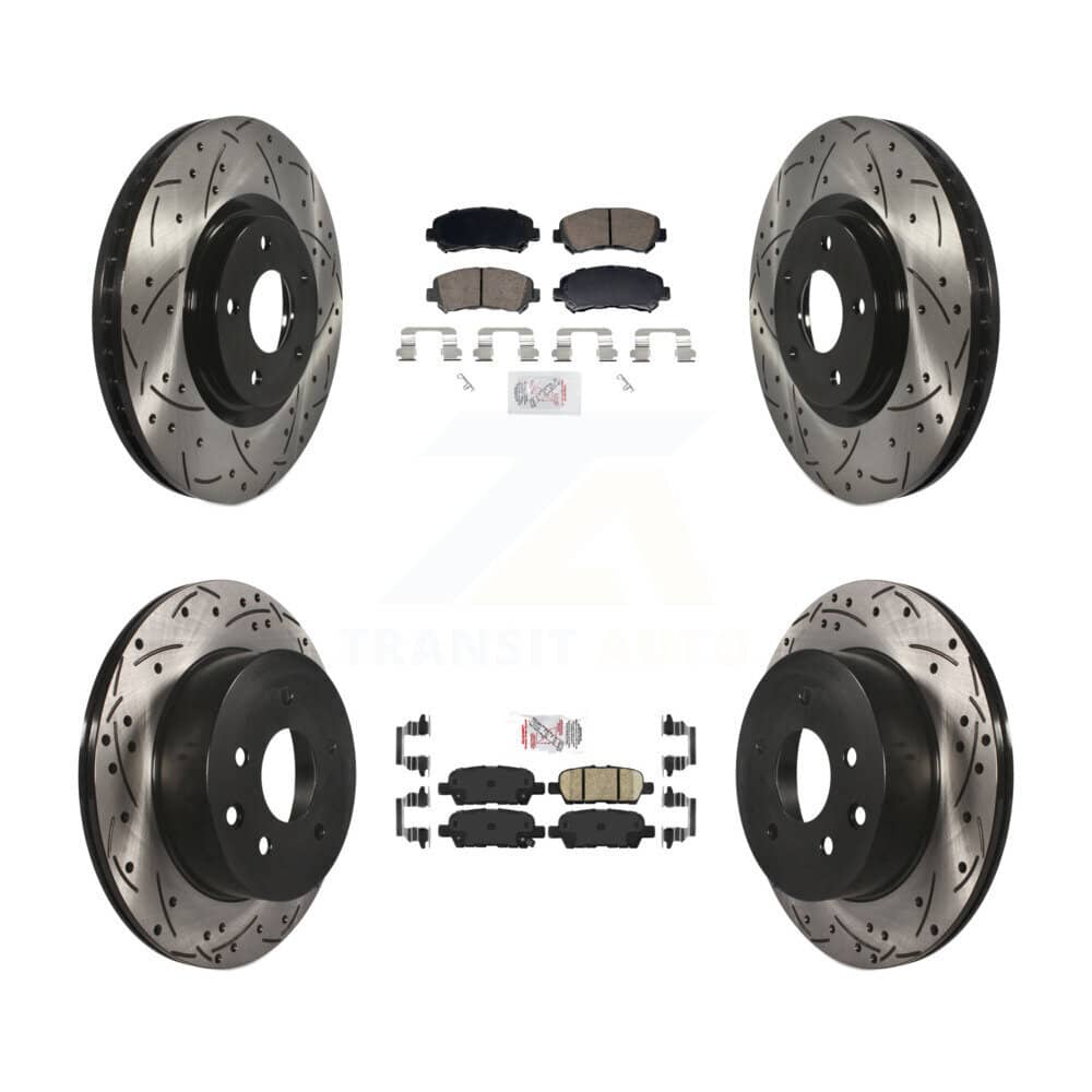 Transit Auto - KDA-103104 - Front and Rear Disc Brake Kits