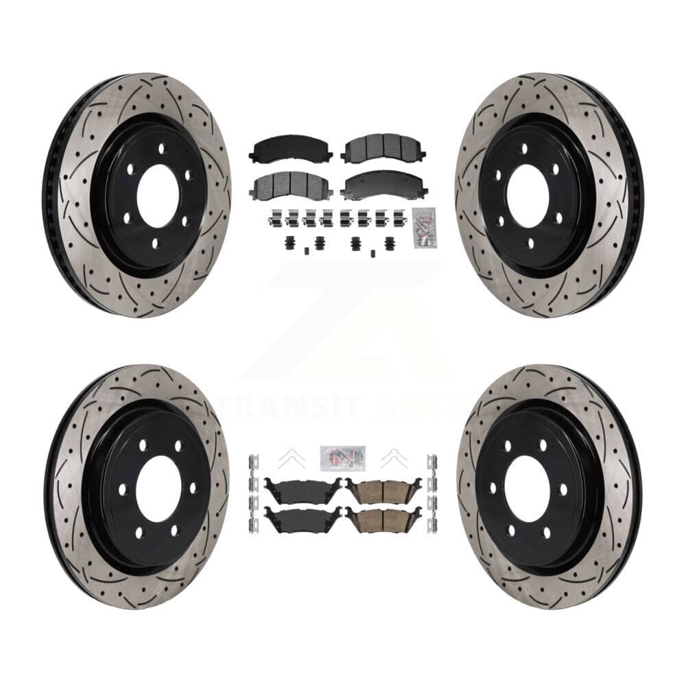 Transit Auto - KDA-103140 - Front and Rear Disc Brake Kits