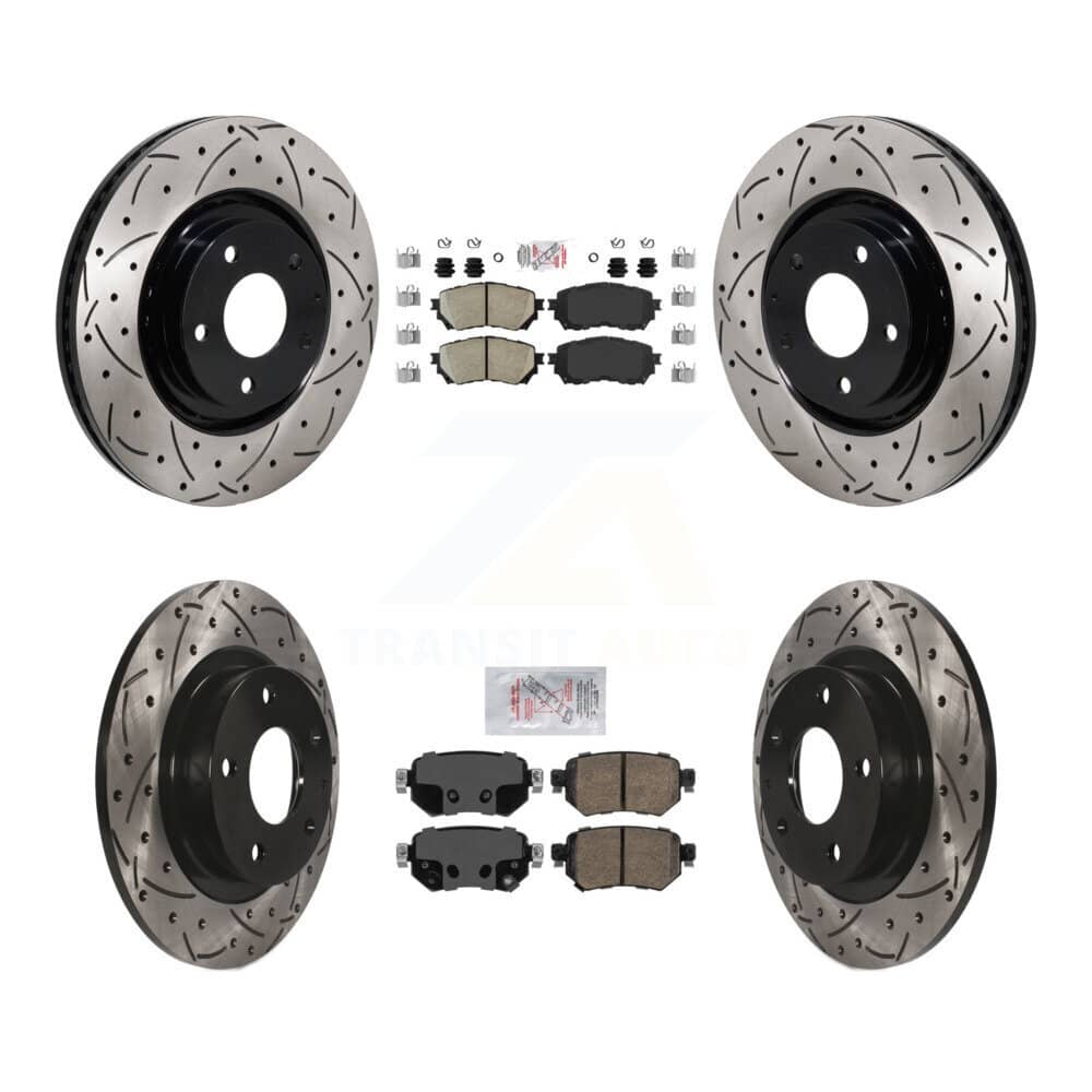 Transit Auto - KDA-103163 - Front and Rear Disc Brake Kits