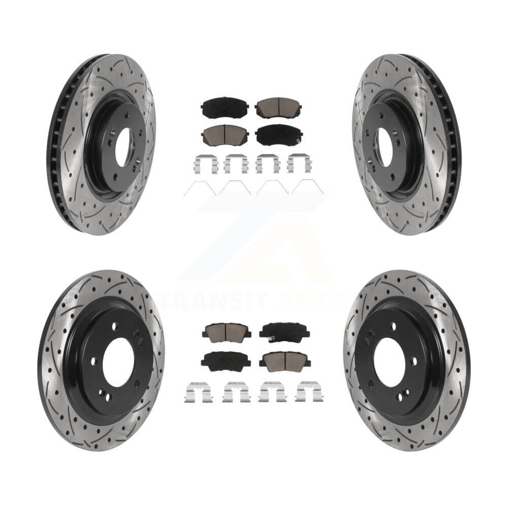 Transit Auto - KDC-100378 - Front and Rear Disc Brake Kits