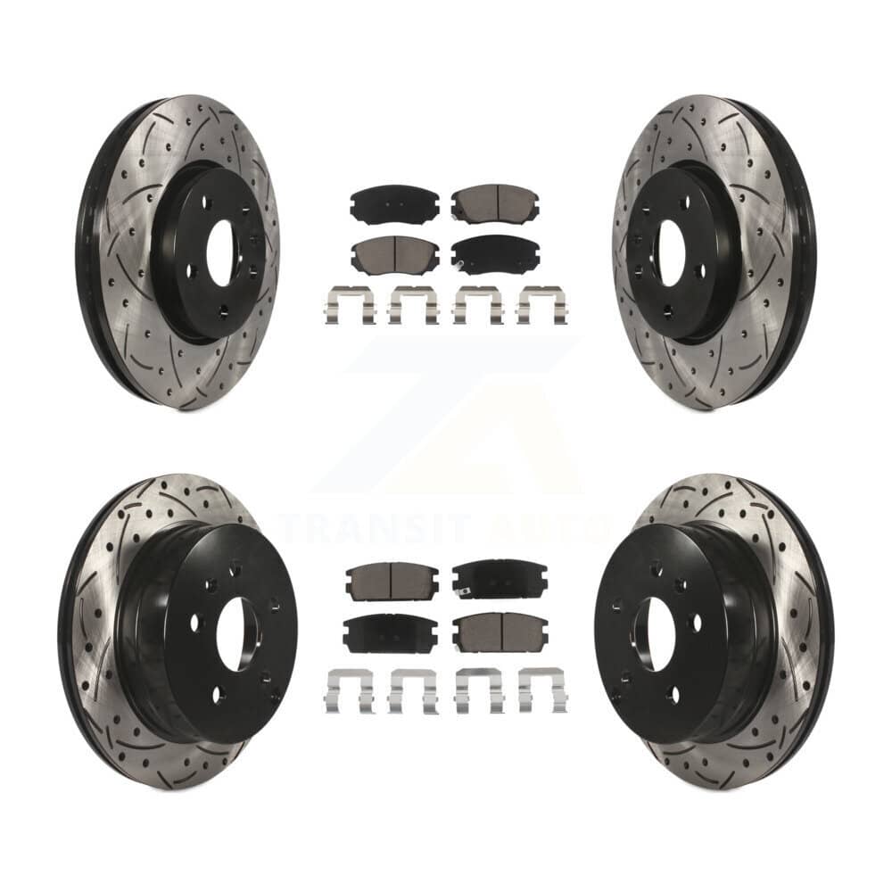 Transit Auto - KDC-100668 - Front and Rear Disc Brake Kits
