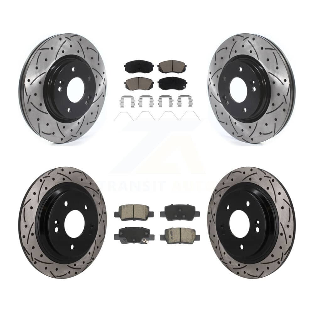Transit Auto - KDC-101689 - Front and Rear Disc Brake Kits