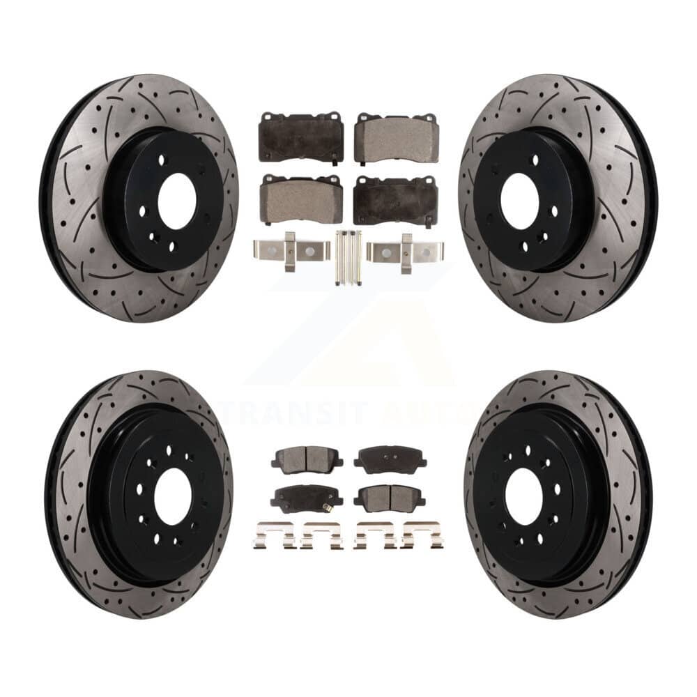 Transit Auto - KDF-101767 - Front and Rear Disc Brake Kits
