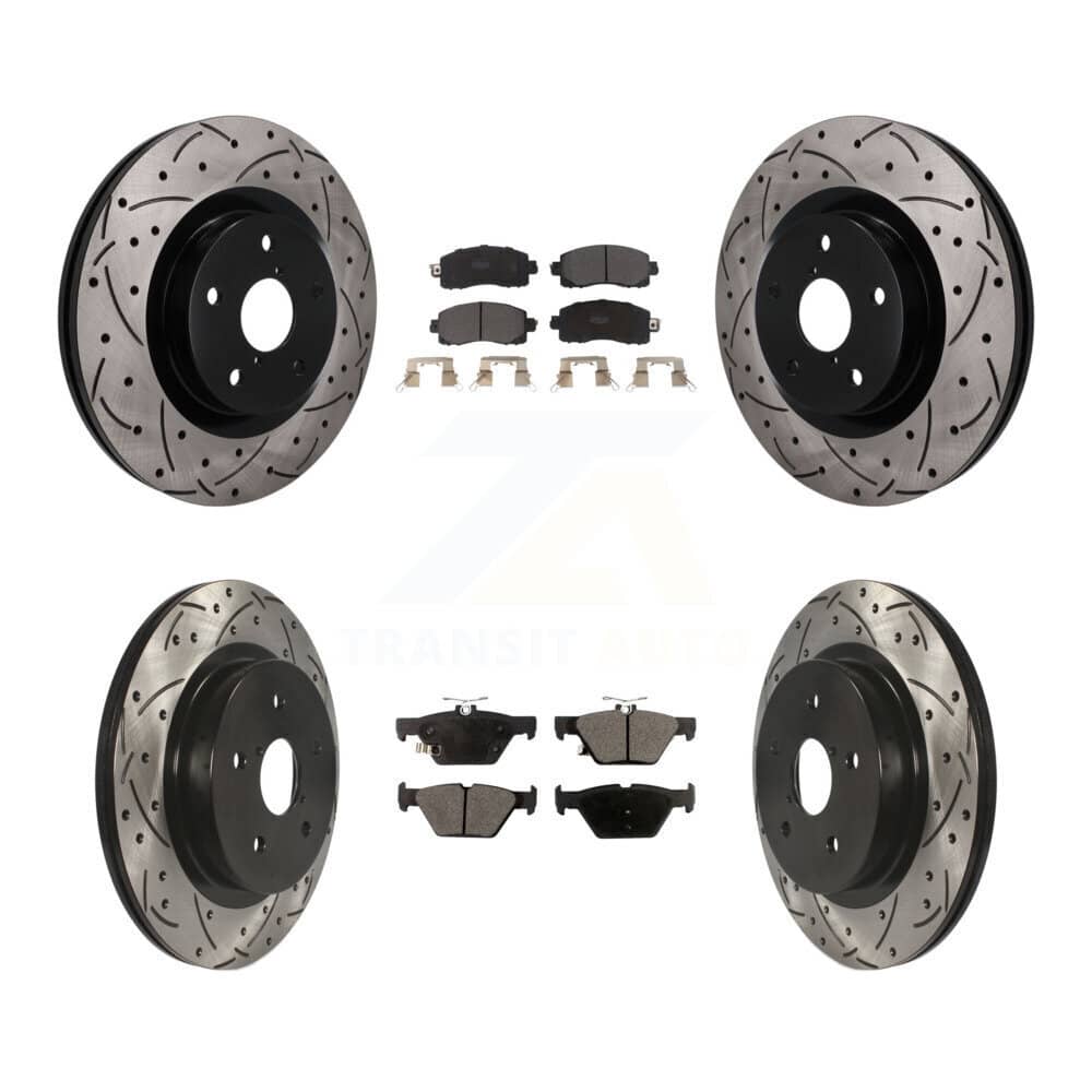 Transit Auto - KDF-101774 - Front and Rear Disc Brake Kits