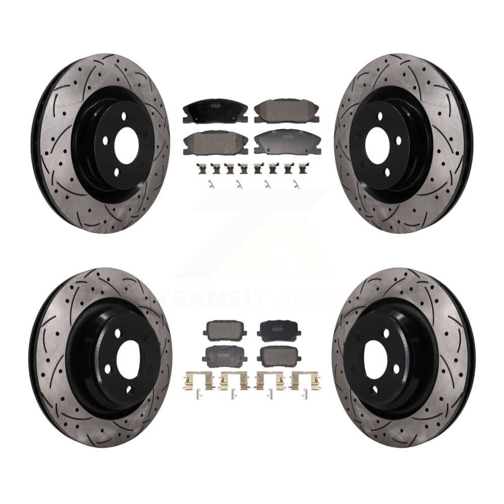 Transit Auto - KDF-101839 - Front and Rear Disc Brake Kits